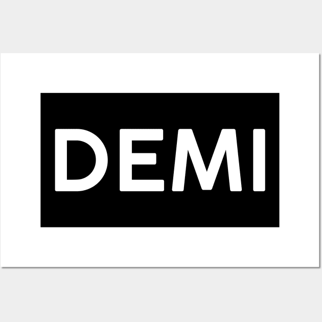 Demi Wall Art by TheGentlemanPeacock